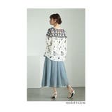 360度囲む刺繍レースの花柄シャツブラウス レディース ファッション | Sawa a la mode | 詳細画像7