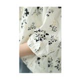 360度囲む刺繍レースの花柄シャツブラウス レディース ファッション | Sawa a la mode | 詳細画像9