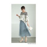 360度囲む刺繍レースの花柄シャツブラウス レディース ファッション | Sawa a la mode | 詳細画像14