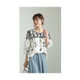 360度囲む刺繍レースの花柄シャツブラウス レディース ファッション | Sawa a la mode | 詳細画像16