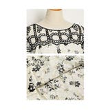 360度囲む刺繍レースの花柄シャツブラウス レディース ファッション | Sawa a la mode | 詳細画像23