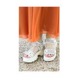 上品に足元煌く大人の厚底ラメサンダル レディース ファッション | Sawa a la mode | 詳細画像21