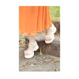 上品に足元煌く大人の厚底ラメサンダル レディース ファッション | Sawa a la mode | 詳細画像24