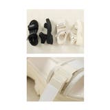上品に足元煌く大人の厚底ラメサンダル レディース ファッション | Sawa a la mode | 詳細画像27
