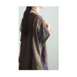 大人のリラックスタイムにマルチストライプ柄ワンピース レディース ファッション | Sawa a la mode | 詳細画像3