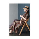 大人のリラックスタイムにマルチストライプ柄ワンピース レディース ファッション | Sawa a la mode | 詳細画像11