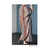 大人のリラックスタイムにマルチストライプ柄ワンピース レディース ファッション | Sawa a la mode | 詳細画像13