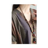大人のリラックスタイムにマルチストライプ柄ワンピース レディース ファッション | Sawa a la mode | 詳細画像19