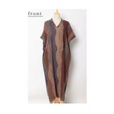 大人のリラックスタイムにマルチストライプ柄ワンピース レディース ファッション | Sawa a la mode | 詳細画像20