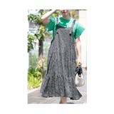 花模様浮き出る大人のサロペットスカート レディース ファッション | Sawa a la mode | 詳細画像10