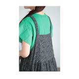 花模様浮き出る大人のサロペットスカート レディース ファッション | Sawa a la mode | 詳細画像11