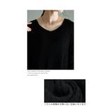 こなれた拘り感じるランダムステッチカットソー レディース ファッション | Sawa a la mode | 詳細画像4