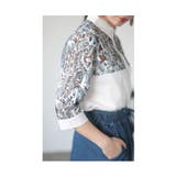 カットワークレースの切替シャツチュニック レディース ファッション | Sawa a la mode | 詳細画像8