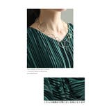 気分を上げる特別感リッチなプリーツトップス レディース ファッション | Sawa a la mode | 詳細画像12