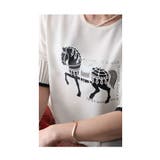 品よくリッチに着飾るホースプリントトップス レディース ファッション | Sawa a la mode | 詳細画像15