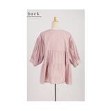 シンプルに映えるティアードコットンチュニック レディース ファッション | Sawa a la mode | 詳細画像22 