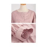 シンプルに映えるティアードコットンチュニック レディース ファッション | Sawa a la mode | 詳細画像23 