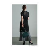 ひと匙加える洒落感纏う透かしケーブルチュニック レディース ファッション | Sawa a la mode | 詳細画像19