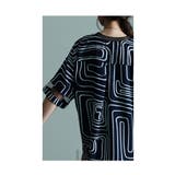 個性着飾るレトロモダン幾何学カットソー レディース ファッション | Sawa a la mode | 詳細画像15