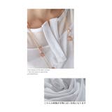 モードに涼し気纏うチュールMIXカットソー レディース ファッション | Sawa a la mode | 詳細画像12