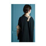 スタイリッシュに華奢見え配色Aラインワンピース レディース ファッション | Sawa a la mode | 詳細画像13 