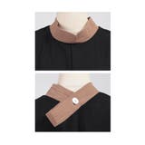 スタイリッシュに華奢見え配色Aラインワンピース レディース ファッション | Sawa a la mode | 詳細画像23 