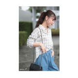 愛されアニマルが集うわんにゃんシャツブラウス レディース ファッション | Sawa a la mode | 詳細画像3