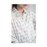 愛されアニマルが集うわんにゃんシャツブラウス レディース ファッション | Sawa a la mode | 詳細画像8