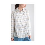 愛されアニマルが集うわんにゃんシャツブラウス レディース ファッション | Sawa a la mode | 詳細画像19