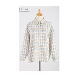 愛されアニマルが集うわんにゃんシャツブラウス レディース ファッション | Sawa a la mode | 詳細画像20