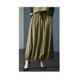 カタチを変えられる裾絞りロングスカート レディース ファッション | Sawa a la mode | 詳細画像11 
