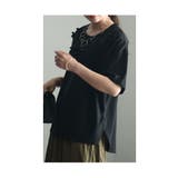 ひらひら躍る華やかさ立体花模様カットソー レディース ファッション | Sawa a la mode | 詳細画像14