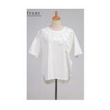 ひらひら躍る華やかさ立体花模様カットソー レディース ファッション | Sawa a la mode | 詳細画像20