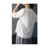 アーティスティックに飾る手書き風プリントカットソー レディース ファッション | Sawa a la mode | 詳細画像7