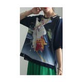 アーティスティックに飾る手書き風プリントカットソー レディース ファッション | Sawa a la mode | 詳細画像13