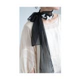 パールを添えた蝶が舞う大人のシアーストール レディース ファッション | Sawa a la mode | 詳細画像16