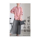 刺繍で描いた花が咲くコットンシャツチュニック レディース ファッション | Sawa a la mode | 詳細画像3 