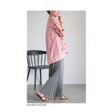 刺繍で描いた花が咲くコットンシャツチュニック レディース ファッション | Sawa a la mode | 詳細画像9 