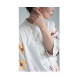 刺繍で描いた花が咲くコットンシャツチュニック レディース ファッション | Sawa a la mode | 詳細画像15 