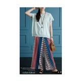 後ろ姿を華やかにバックリボンニットトップス レディース ファッション | Sawa a la mode | 詳細画像11