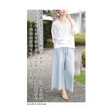 薔薇の花とドットが浮かぶシアーブルゾン アウター レディース | Sawa a la mode | 詳細画像6