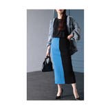 スタイリッシュに洒落る配色ニットスカート レディース ファッション | Sawa a la mode | 詳細画像17
