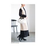 牛革×クロコダイルのバイカラー2wayハンドバッグ レディース ファッション | Sawa a la mode | 詳細画像19