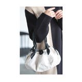 牛革×クロコダイルのバイカラー2wayハンドバッグ レディース ファッション | Sawa a la mode | 詳細画像20