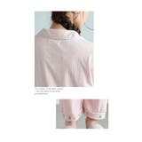ほっと心が癒される愛され花刺繍パジャマ レディース ファッション | Sawa a la mode | 詳細画像12