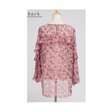 流れる華やかフリル袖のシアーブラウス レディース ファッション | Sawa a la mode | 詳細画像22 
