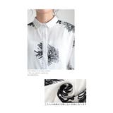 刺繍で描いた大輪花のコットンシャツチュニック レディース ファッション | Sawa a la mode | 詳細画像8