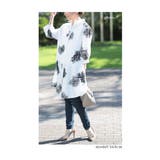 刺繍で描いた大輪花のコットンシャツチュニック レディース ファッション | Sawa a la mode | 詳細画像9