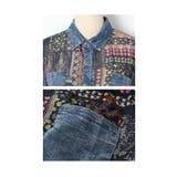 こだわりを詰め込んだパッチワーク異素材シャツ レディース ファッション | Sawa a la mode | 詳細画像22 