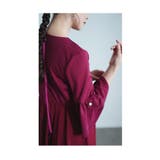 艶めくパールが美しいフレアスリーブロングワンピース レディース ファッション | Sawa a la mode | 詳細画像23